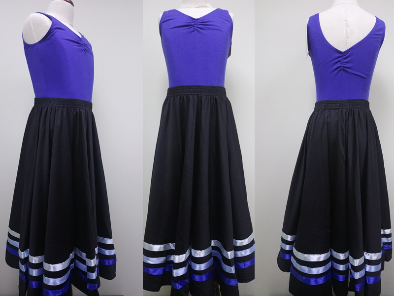 Picture of 'Blue Ribbon Character Skirt for RAD Ballet Exam Grade 3-5'